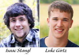 Luke Girtz and Isaac Stangl